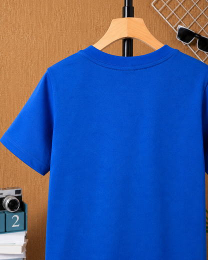 Boys Stay Fun Graphic T-Shirt – Royal Blue